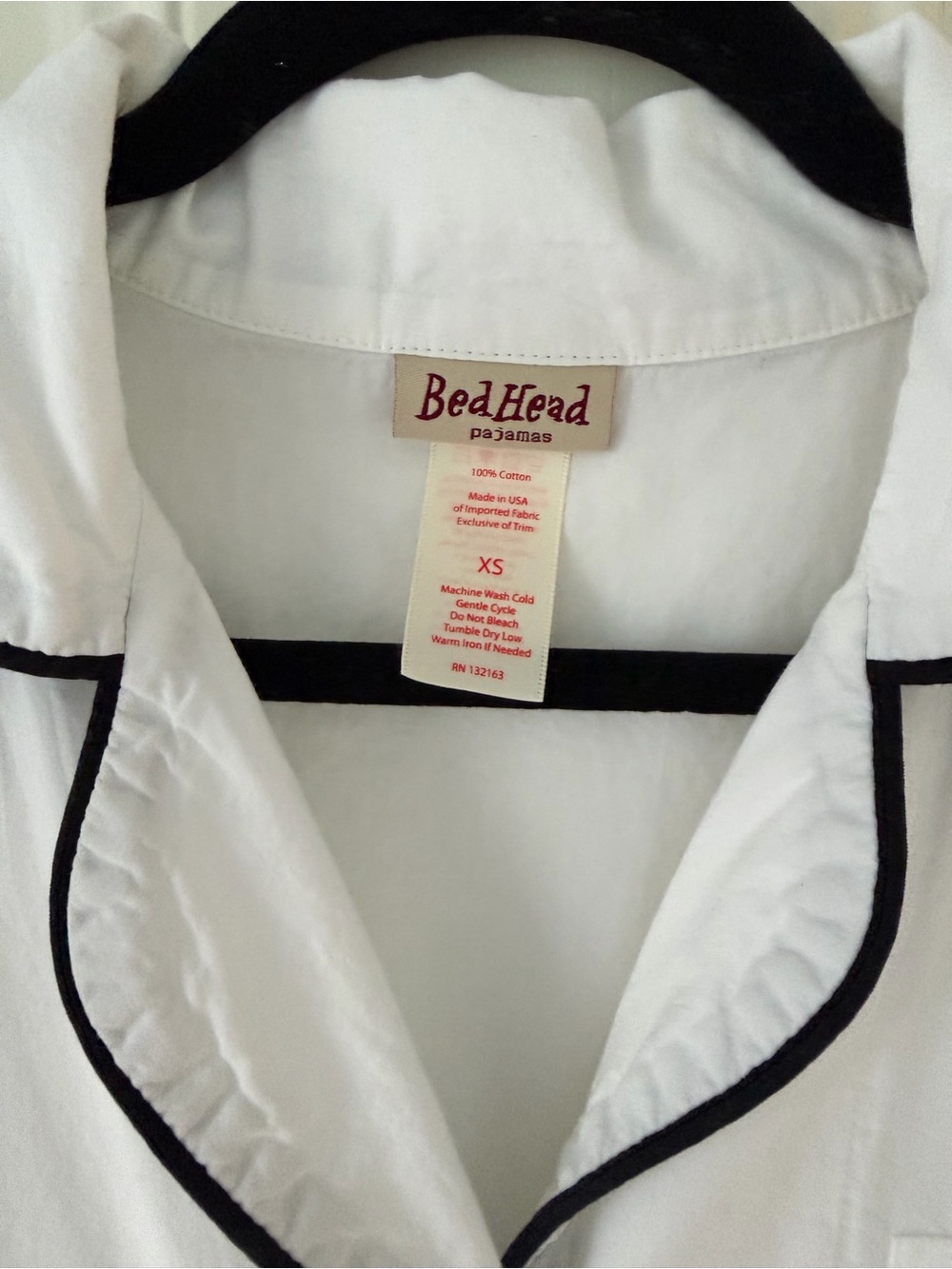 BedHead Pajamas White Eyelash Cotton Pajama Set XS - Picture 4 of 7